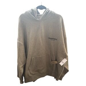 Fear Of God Essentials Hoodie DARK OATMEAL  Authentic XXL NWT